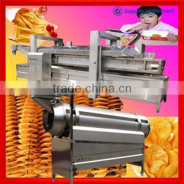 2014hot sale stainless steel fully automatic potato chips machine price