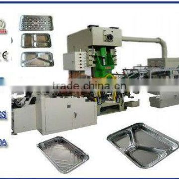 aluminum foil takeaway containers making machine