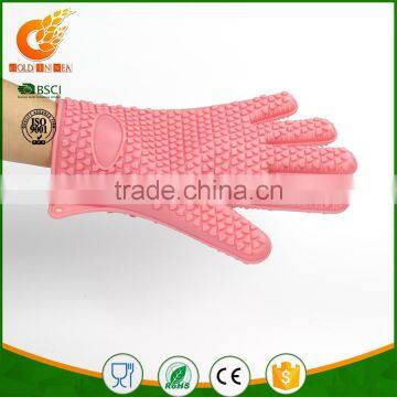 Silicone Glove Baking Microwave Cooking Mitts Kitchen Heat Resistant Oven Glove