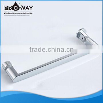 Sliding Glass Door Hardware Zinc Alloy Shower Door Handle for Framed Door