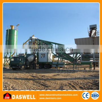 Simple Automatic Wet Mix Concrete Cement Batch Plant Equipment