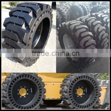 cheap china alibaba bobcat snow rim solid tyres 10-16.5