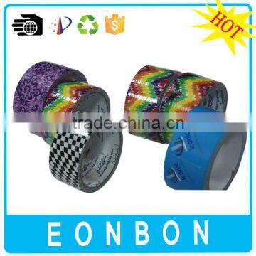 Printed Duct Tape With Free Samples Stock Strong Adhesive Waterproof Cotton Matt Product photo-2