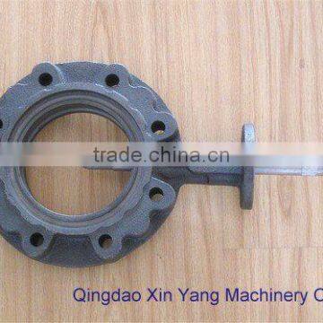 Type A Manual-Operated Wafer micro gear pump casted Double Flanged butterfly valve