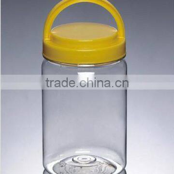 Wholesale Clear Round Big Mouth Plastic Bottle