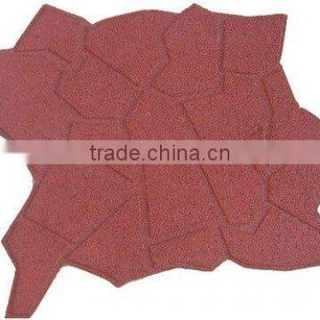 Popular Market Square Rubber Paver