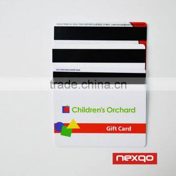 Magnetic Strip PVC Plastic Hico Loco Magnetic Card With Customized Printing