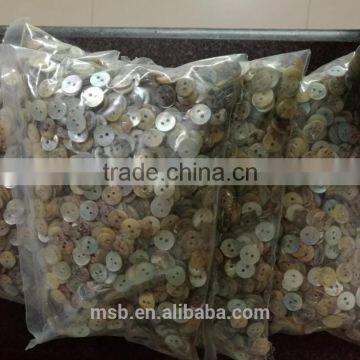 Cheap Natural Japan Akoya Shell Buttons for Shirt Cuff photo-3