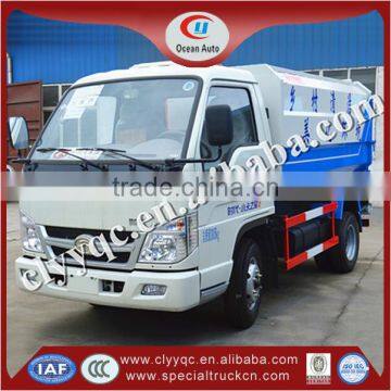 FORLAND 3m3 Garbage Truck,Small Garbage Truck,Recycling Garbage Can Cleaning Truck photo-4