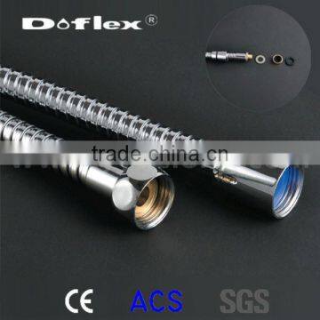 Doflex Wholesale ACS SGS CE Certificated High Pressure Bathroom Accessories Chromed Floor Bath And Shower Mixer Taps With Hose
