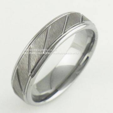 3mm Women Zirconia Ceramic Jewelry Ring Black For Party photo-3