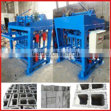 semi-automatic small ashfly/cement brick shaping machine