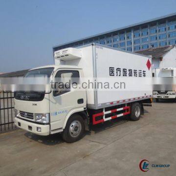 95hp 4*2 DONGFENG Hospital Waste Transport Truck 3ton