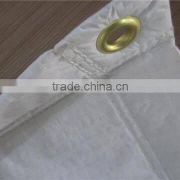 Fire Resistant Heat Insulated 1 / 8 " Foam Core Tarp , Orange Concrete Curing Blanket photo-3