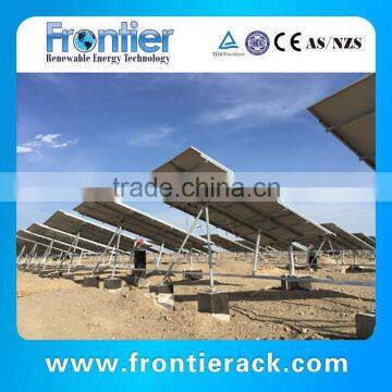 high quality Tilted Single Axis Linkage system/Solar mounting tracking system