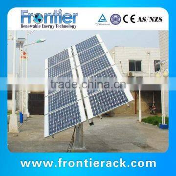 biggest 2 axis solar generator tracker