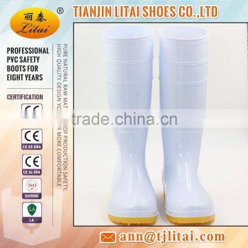White Food Boots,PVC Rain Boots, PVC Gum Boots ,PVC Boots,