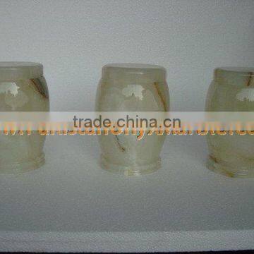 PAKISTANI CHEAP EXPORT QUALITY URNS ONYX MARBLE HANDICRAFTS photo-4