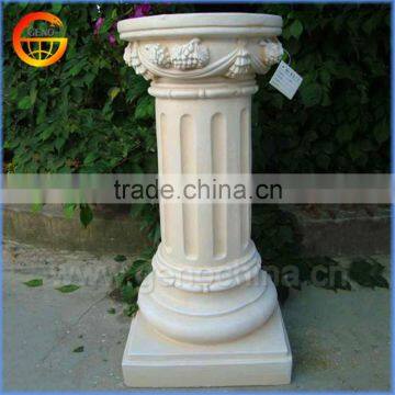 Popular designs fiberstone modern flower stand