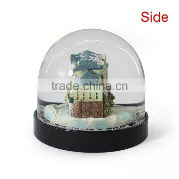 Acrylic Material Decorate Building Snow Globe photo-4