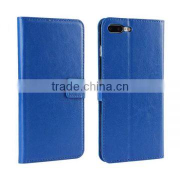 Crazy Horse Pattern PU Leather Wallet Flip Phone Case for IPhone 7 Plus photo-2