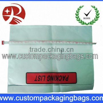 Customized design hot sale packing list mail bag