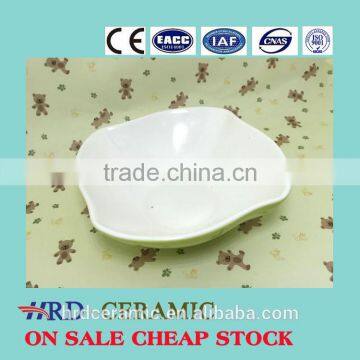 Stocked New Style Ceramic Cupcake Tray Food Dishes / salad bowl