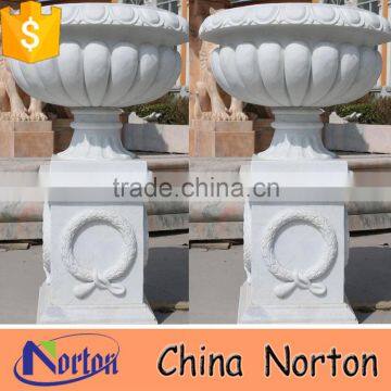 garden stone pots artificial flower stand NTMF- FP332S