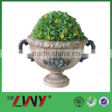 Landscape decoration trophy shape large plant pots