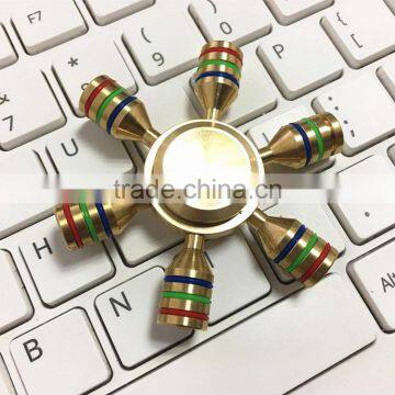 New Arrival OEM LED Metal Spinning Toys Alloy Hand Spinner Toys Fidget Spinner photo-5