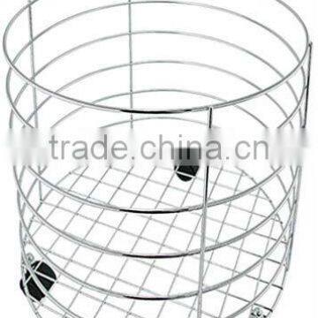Muti-function Hotel Storage Basket, Metal, Movable photo-2