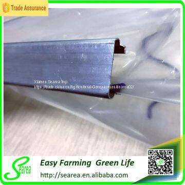 PC greenhouse 1.0mm Aluminum film lock channel from China