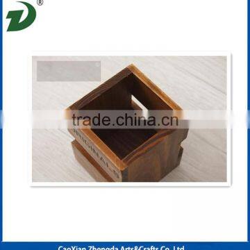 Handmade Natural Wooden Pencil Box photo-5