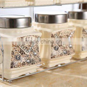 Fashion Design Ceramic Canister Set photo-5