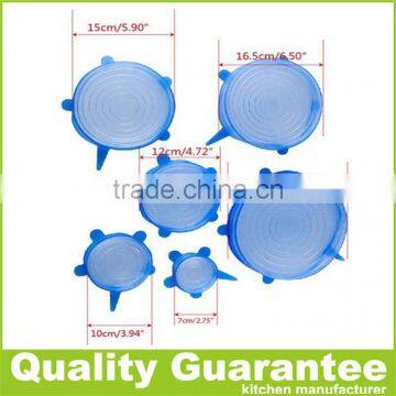 BPA Free Flexible Pot Lids Silicone Lid Bowl Cover Silicone Stretch Lids photo-3