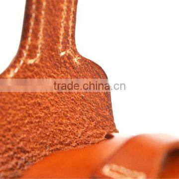 Handmade Band Card Holder Genuine Leather for Travel Retractable Badge