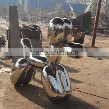 Small Plate Metal Famous Balloon Dog Statues for Sale photo-2
