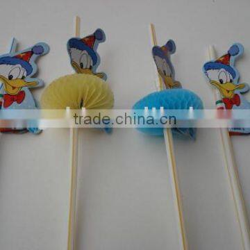 Decoration drinking straws, flexible plastic drinking straw , cocktail straw,party straw,party decoration pick