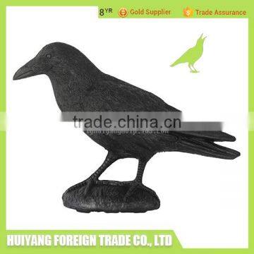 new design plastic crow decoys for sale decoration primitive