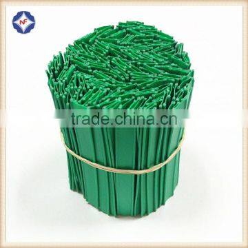PP Plastic Coated Double Core Twist Tie Wire for Bread Bag Clip photo-5