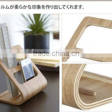 Wooden Remote control holder/controller TV Guide/mail/CD organizer/caddy/holder