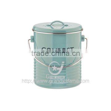 Stainless Steel Compost Bin Garden and Kitchen Metal Compost Bin photo-3