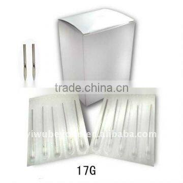 Sterile Body Piercing Needles 12,13,14,15,16,18,20G For Navel Ear Nose Lip