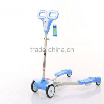Factory Direct Supply Kids 4 Wheel Kick Scooter /scooter Kids New Model / Widen Pedal Cheap Kids Scooter photo-2