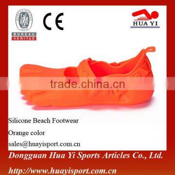 Walk on the sandal foot protect silicone beach shoes