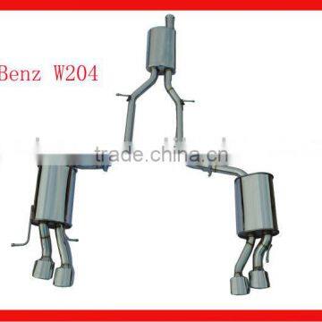 catback exhaust system for benz W204 in wholesale