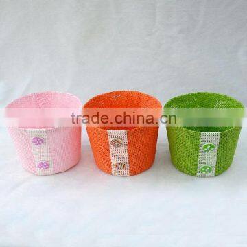 paper flower pot paper mesh flower pot paper pot cover