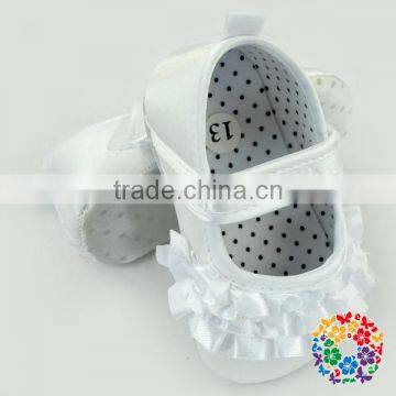 Crib Shoes Anti-slip Soft Sole Baby Toddler Infant Prewalker Shoes Beautiful Baby Girl Shoes