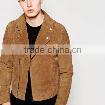 Suede Motorbike Jacket