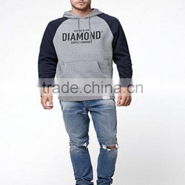 High Quality Printed Raglan Hoodies Manufacturer photo-3